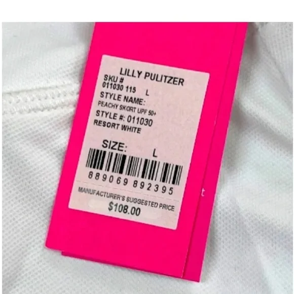 Lilly Pulitzer Peachy Skort UPF 50+ - Picture 3 of 8